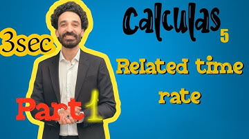 Related time rate 3sec 🔥calculas🔥 mr tito