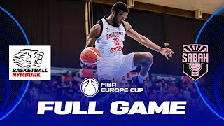 ERA Nymburk v Sabah BC | Full Basketball Game | FIBA Europe Cup 2023