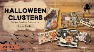 Easy Scrap Clusters for Junk Journals | Halloween & Fall Ephemera Ideas