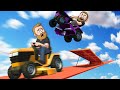 Lawn Mower Stunt Races! | GTA5