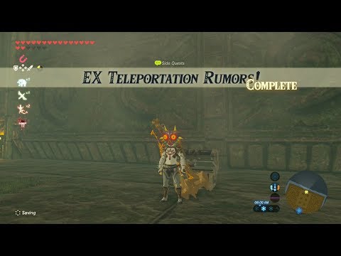 Video: Zelda DLC 1 - Locația Medalionului De Călătorie și Căutarea Zvonurilor EX Teleportation Explicate