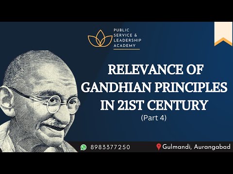 Relevance of Gandhian Principles in 21st Century | by Anjali and Sakshi ...