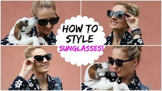 How to Style Sunglasses | GlassesShop.com Review