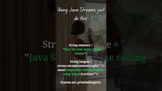 Can You Find The Longest Word? 👀  #coding #motivation #codeprep #java #java8 #shorts #interview