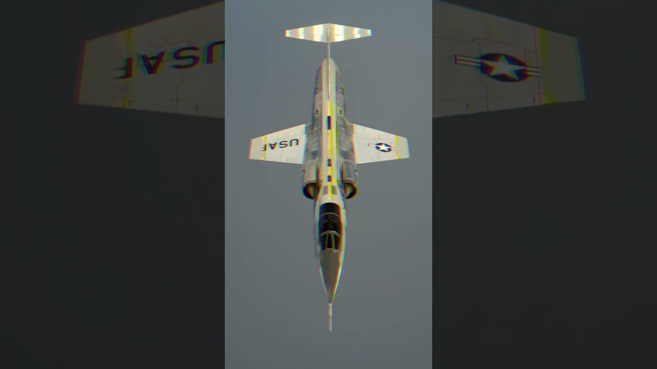 F-104 Starfighter: сверхзвуковой перехватчик с крошечными крыльями