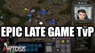 EPIC Late Game TvP + Analysis