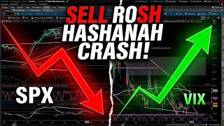 Sell Rosh Hashanah!  Stock Market CRASH
