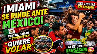 ¡“ÉL QUIERE VOLAR” YA LLEGÓ A MIAMI! Mexicanos con playeras de Noruega son la sensación