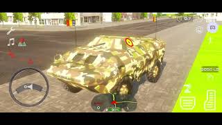 Tank Driving on Highway in Romania Car Simulator Android Gameplay screenshot 2