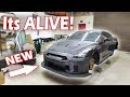 How To Install Widebody Kit On A Wrecked GTR R35 (Part 5) Copart LibertyWalk Version 2