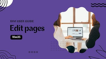 Editing pages in WordPress using Divi