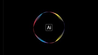 Create Colorful Wavy Circle in Adobe Illustrator | Smooth Abstract Vector Art Tutorial