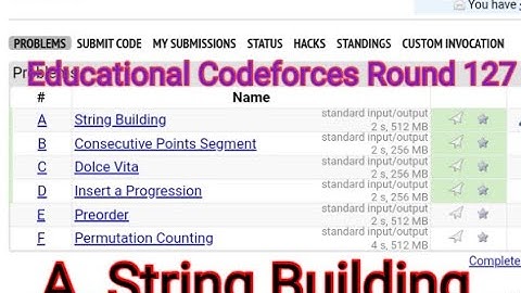 A. String Building Solution | Educational Codeforces Round 127 (Div. 2) | 1671A | Bangla Tutorial