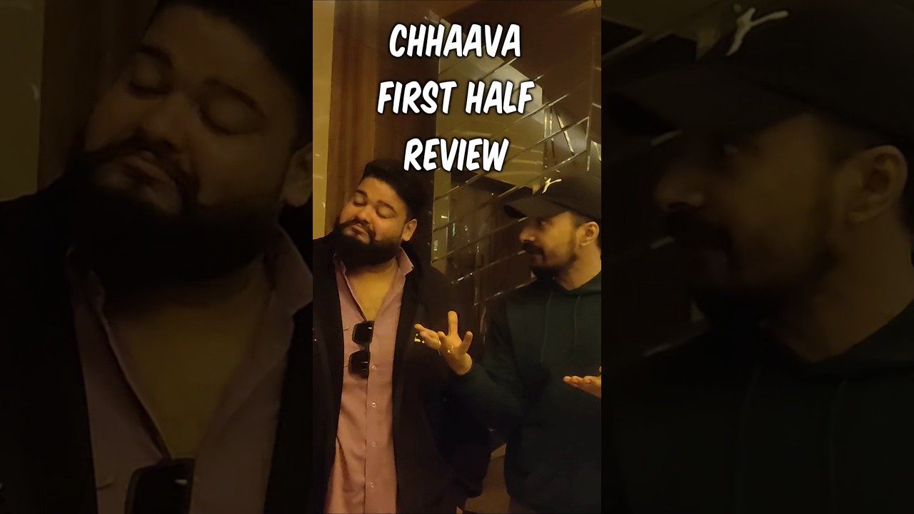 Chhaava First Half Review🙌 