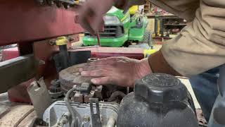 How to swap from rope start to electric start on a Briggs
