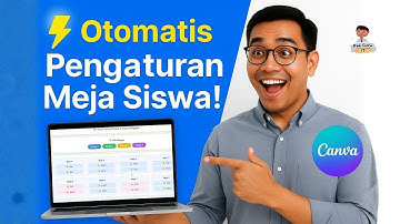 Gak Nyangka Bisa! Bikin Aplikasi Rotasi Meja Siswa Otomatis di Canva AI 🎨