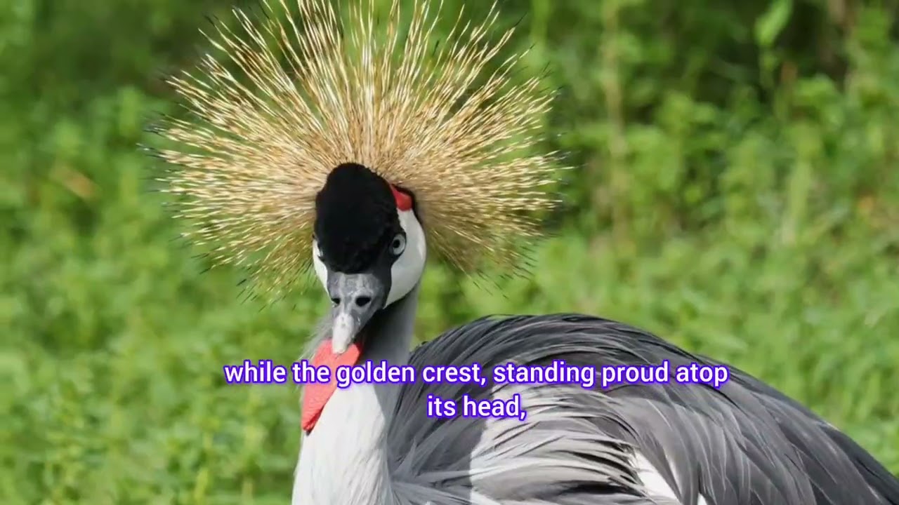 The Crested Crane of Uganda – A Symbol of Beauty, Pride, and Unity