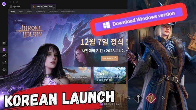 How To Play Throne and Liberty KR Version with English Translation 