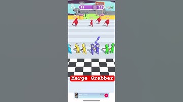 MERGE GRABBER ASMR SOUNDS #capcut #shorts #mobilegame #games #mergegrabber #asmr #asmrsounds