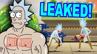 RICK IS IN MULTIVERSUS EARLY?!? - Moveset Analysis and Reaction