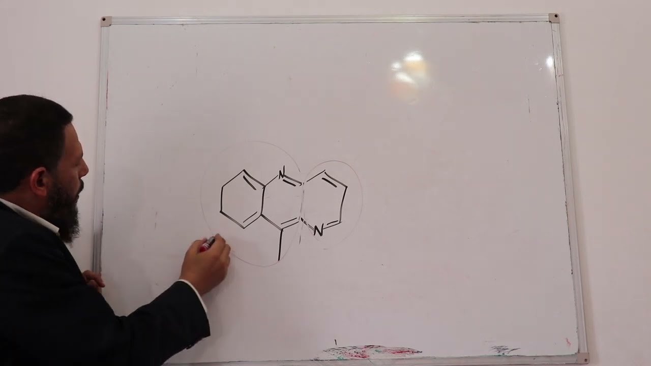 تطبيقات علي الترقيم الخارجي للمركبات الحلقية الغير متجانسةexammples  of numbering a hole system