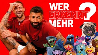 "Know all your tattoos from the sauna!" 😅 | Robert Andrich 🆚 Kerem Demirbay in "WHO KNOWS MORE?"