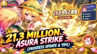 Ragnarok The New World - Champion with 21.3M Asura Strike! Progress Update & Tips!