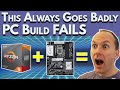 Doing THIS Always Goes Badly 🚨 PC Build FAILS 🚨  Boost My Build Dec 2021 #3