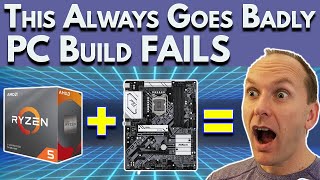 🚨DO NOT🚨 Make This Mistake | PC Build FAILS |  Boost My Build Dec 2021 #3