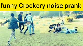 funny Crockery noise prank //Ali Haider prank video