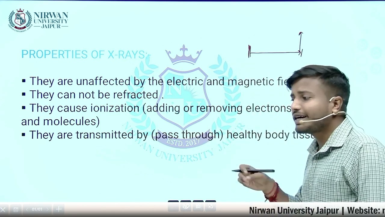 X-Ray Production and Properties | Deepak Akharia | School of Allied Health Science | NUJ