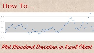 how to include standard deviation in excel graph how to include standard deviation in excel graph