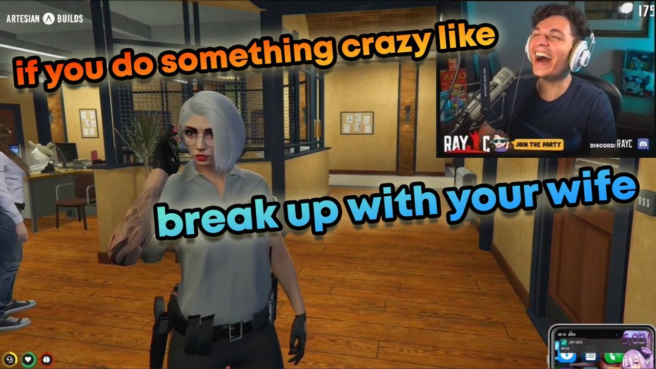 Ray_C reacts to Jay Que's song for Officer Claire | GTA V RP NoPixel 3.0