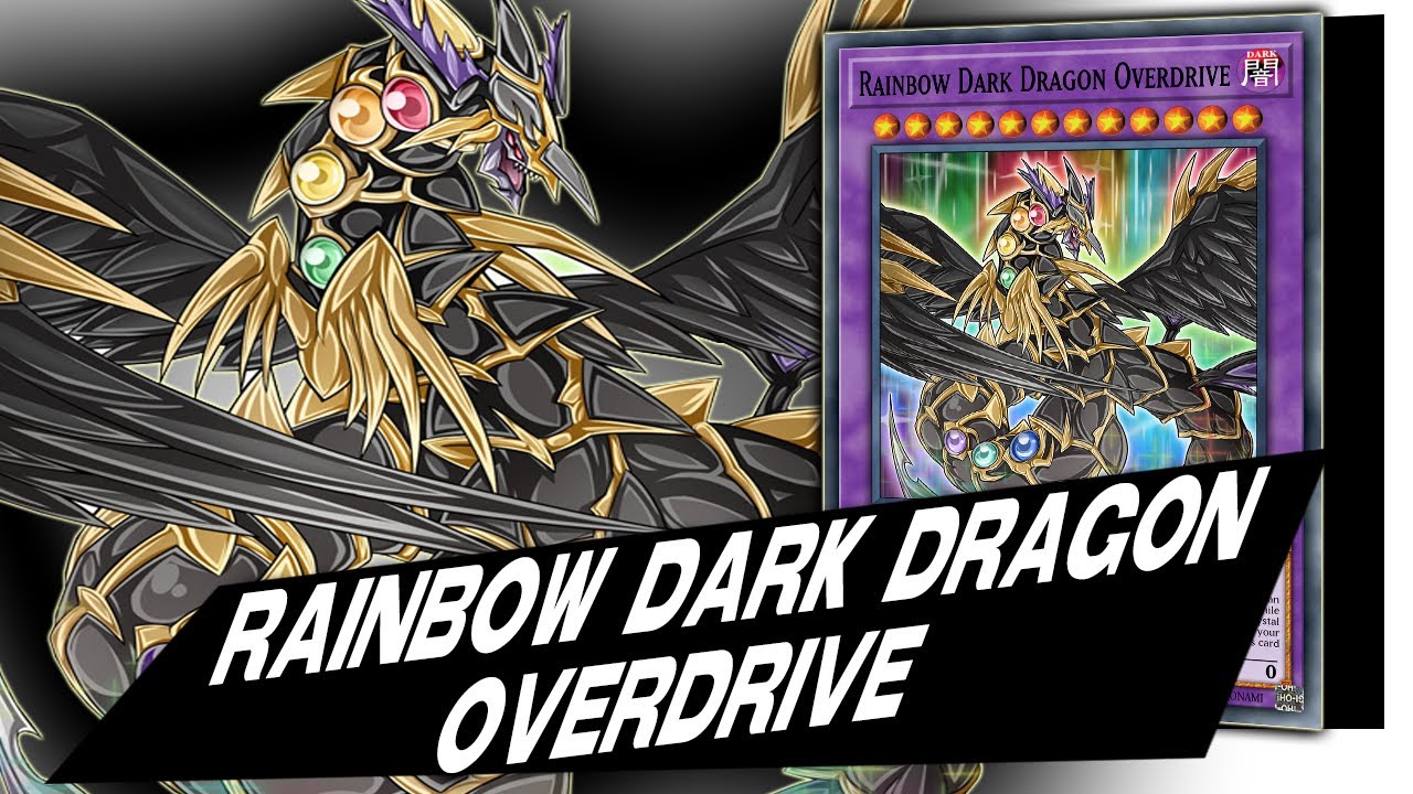 RAINBOW DARK DRAGON OVERDRIVE DECK (CUSTOM CARD) EDOPRO