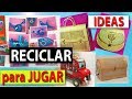 Manualidades | Ideas de juegos y juguetes hechos con material reciclado