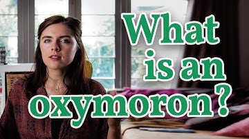 What is an Oxymoron? || Literary Device Lectures