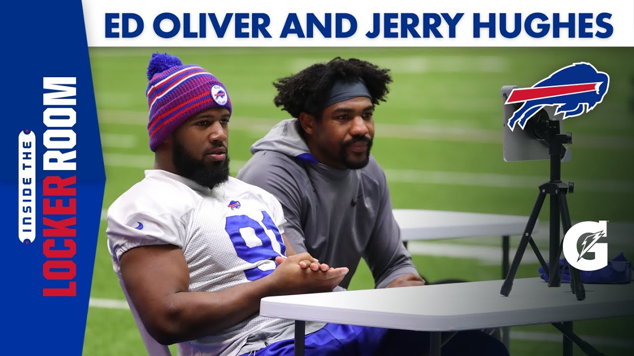 Ed Oliver and Jerry Hughes: "It's Going to be an Old School Slobber-Knocker." | Buffalo Bills