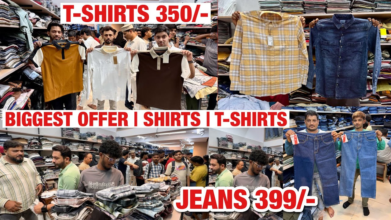 Biggest Offer😍Homme & Co T-Shirts | Tareky Shirts | Jeans | Free Gifts On Shopping | 7 Hills Fashion