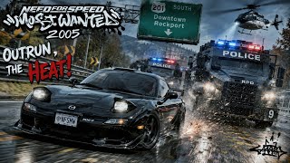 The Highway Carnage | Heat 7 Police Chase 🔥💪 #needforspeed  #mazdarx7  screenshot 1