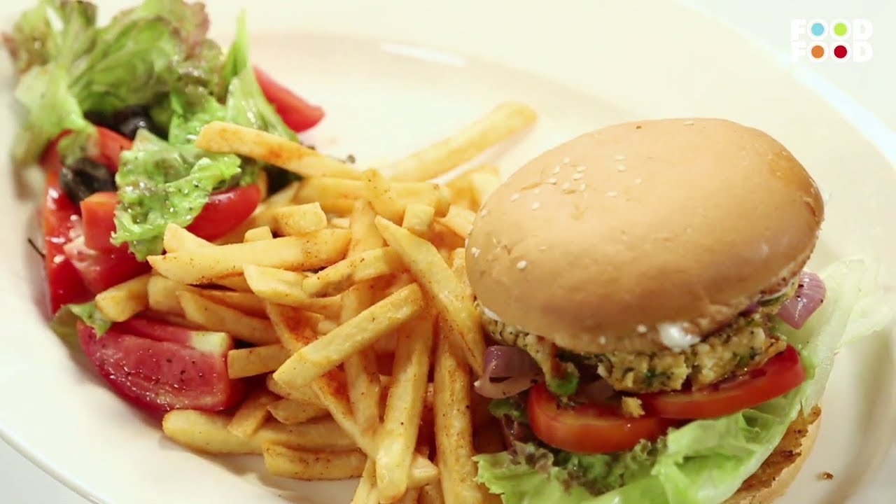 Matar Paneer Burger | Snack Time | Chef Ajay Chopra | FoodFood