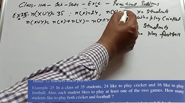 Ex. 1.6 Examples 23 to 27 , 32,33,34 Class 11th Chapter 1st - Sets - Practical problems Part 7 NCERT