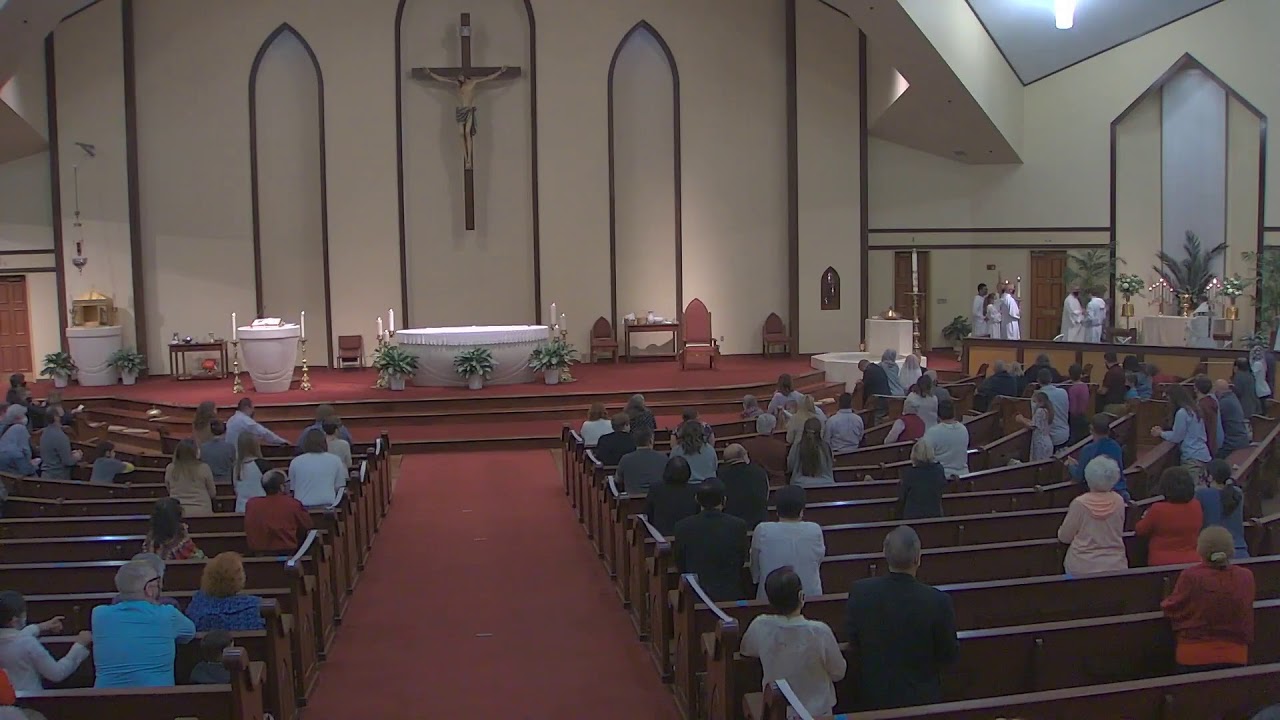 Holy Thursday St Columba Catholic Church Dothan, AL, April 1st, 2021