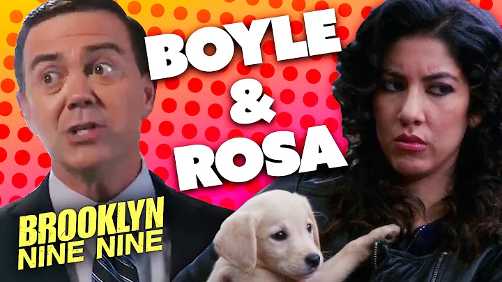 BEST OF Boyle & Rosa | Brooklyn Nine-Nine | Comedy...