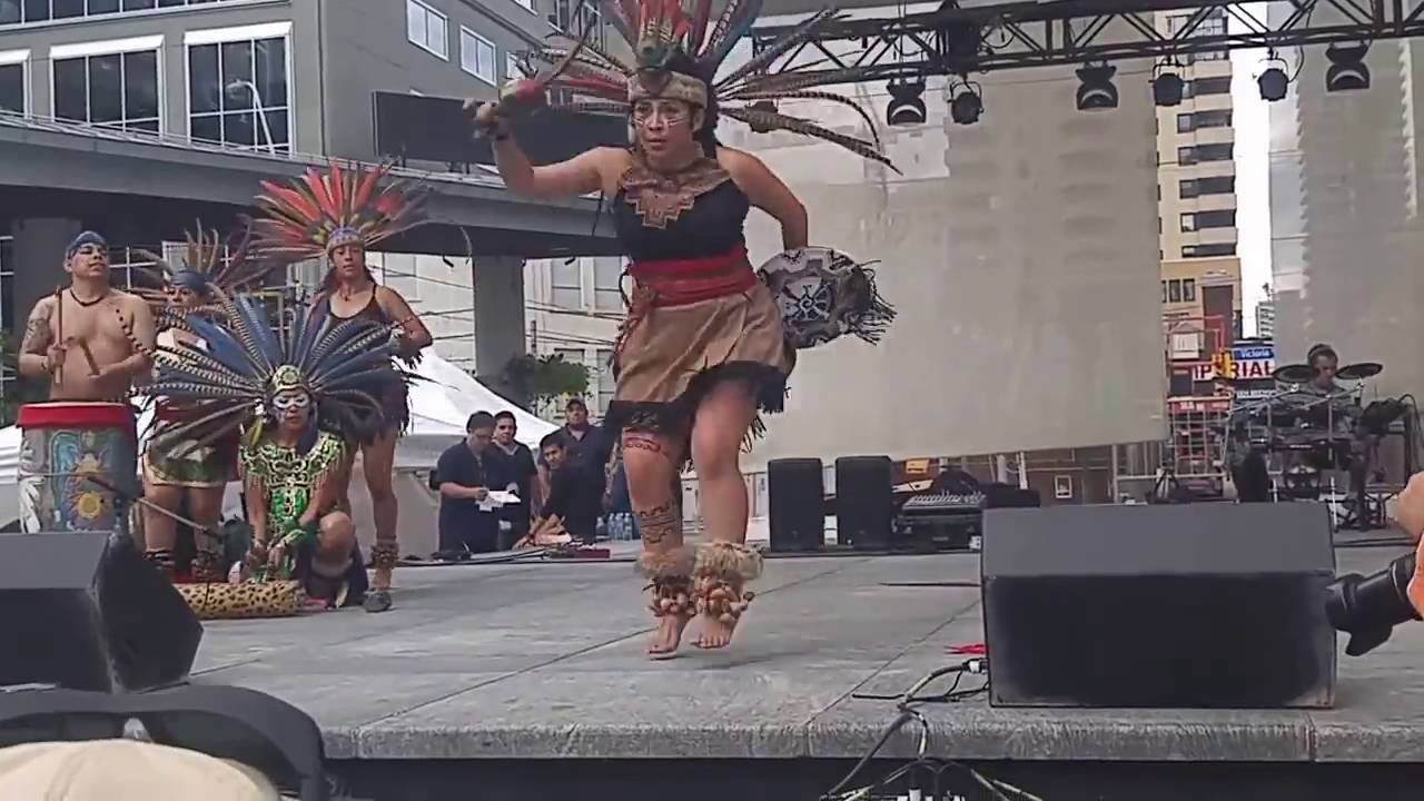 Collective Aztec Dance group 
