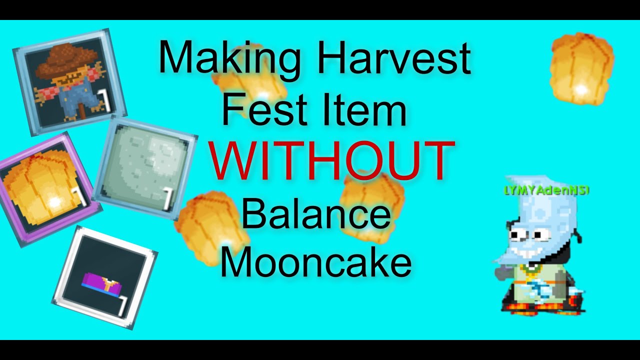 How To Make Balance Mooncake In Growtopia
