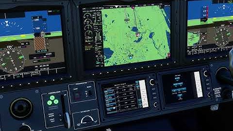 Microsoft Flight Simulator - G3000 (TBM930) Tutorial - Finding the nearest airport
