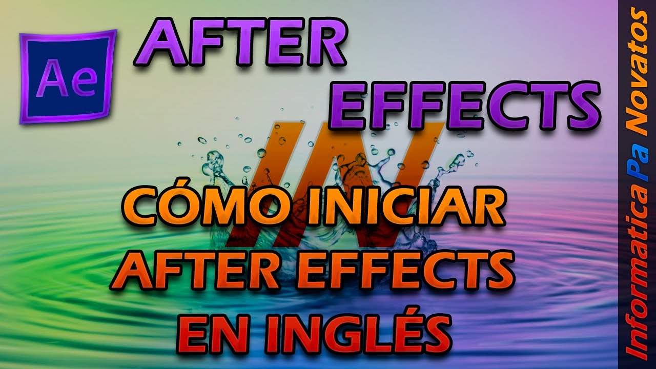Como Cambiar Idioma En After Effects