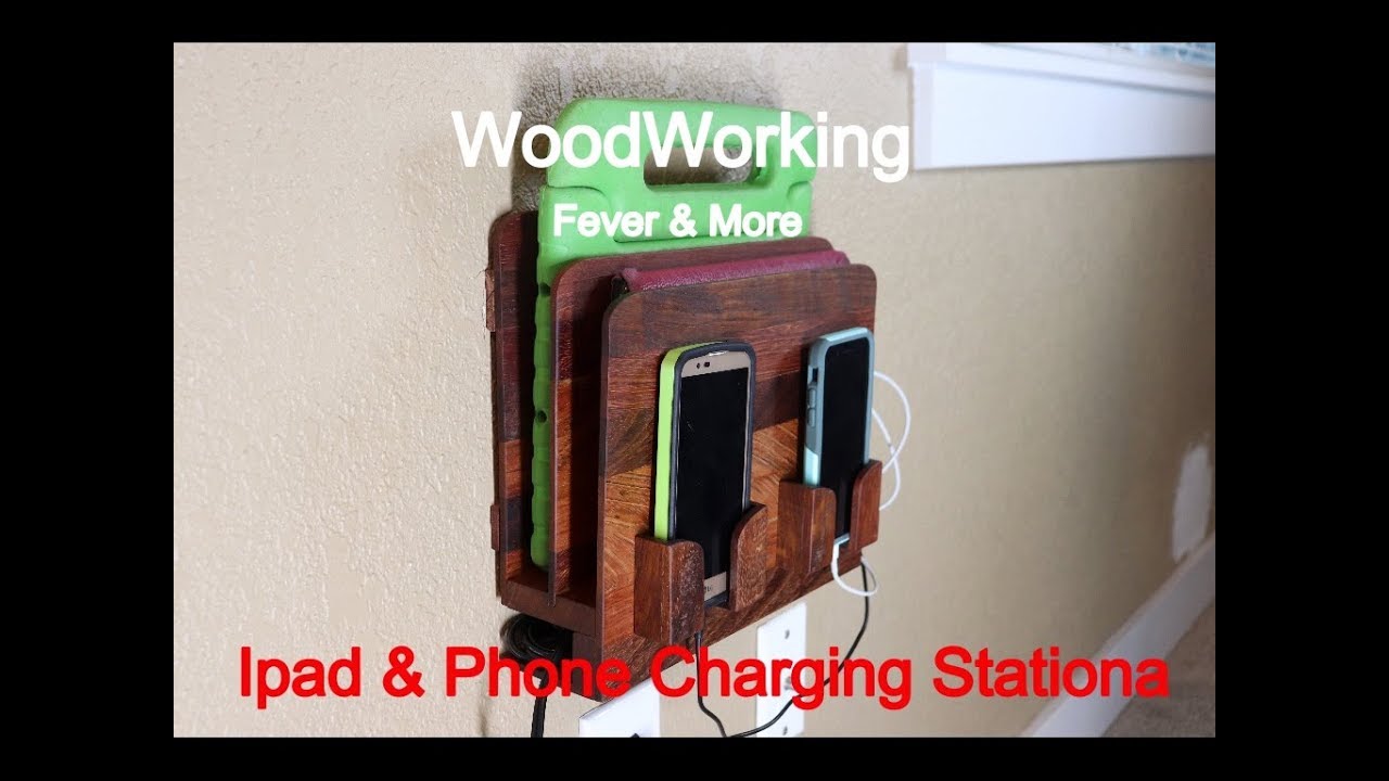 How to Build Ipad And Phone Charging Station YouTube