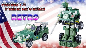 Patriot Prime Reviews Transformers The Movie Retro G1 Hound