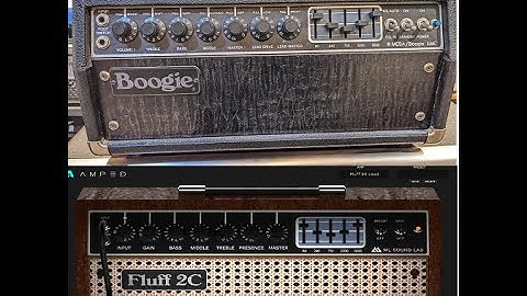 ML Sound Lab Amped Fluff 2C vs Mesa Mark III